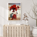 Flowers 40x50cm Oil Paint By Numbers Picture DIY Painting
