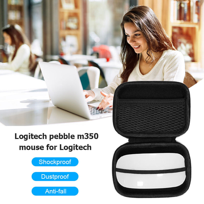 Gaming Mouse Carrying Bag Portable Mice Protective Hard Case for Pebble M350