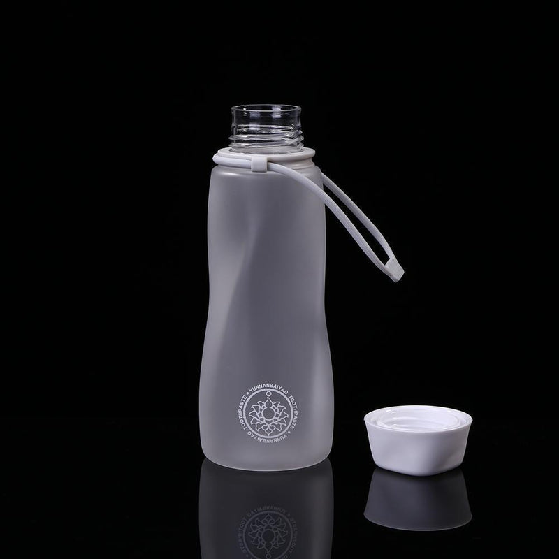 550mL Portable Sport Water Bottles Protein Shaker Outdoor Travel Leakproof