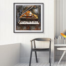 Diamond Painting 5D DIY Piano Full Round Drill Rhinestone Picture Kits