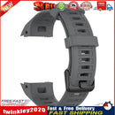 Silicone Watchband Bracelet Strap w/Buckle for Garmin Instinct (Grey) Newly