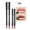 12 Color Matte Lipliner Waterproof Lasting Lipgloss Lip Makeup Cosmetic (12