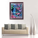 5D Diamond Embroidery Painting Butterfly Cross Stitch Craft Wall Decor Kit Newly
