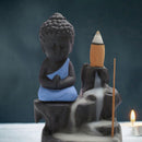 Little Buddha Burner Censer 20pcs Incense Cones 1pcs Burner Holder Decorations