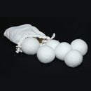 Reusable Wool Dryer Balls Softener Laundry Washing Machine Fleece Dry (3cm)