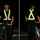 Multi Adjustable Outdoor Safety Visibility Reflective Vest Gear Stripes Newly