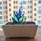 Artificial Agave Potted Plant Ornament Yard Art Home Garden Decor (TYU014D)