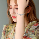 Stainless Steel Geometric Shape Jewelry OT Buckle Chain Bracelet Toggle Clasp