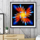 Colorful Arrows 5D DIY Full Round Diamond Painting Hanging Wall Decor Drawi
