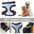 Reflective Chest Vest Breathable Cat Dog Collar Harness Chest Strap for Training