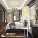 2W 180LM G4 LED Bulb 220V AC Tri-Color Energy Saving SMD2835 10 LED Bulb Lamp