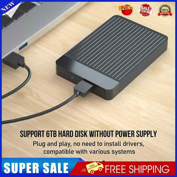 External Hdd Enclosure Hard Disk Drive Case for Ssd Disk Hdd Box Type C 3.0