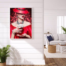 Royal Court Lady 5D DIY Diamond Painting Full Round Drill Picture Handicrafts