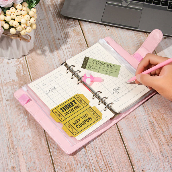With Cash Envelopes Cash Organizer Book Budget Binder Notebook Budget Book