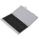 Metal Aluminum Micro SD TF MMC Memory Card StorageBox Protecter Case Holder