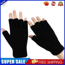 #A Women Men Electric Heating Gloves Rechargable Knitted Mittensm for Sports Ski