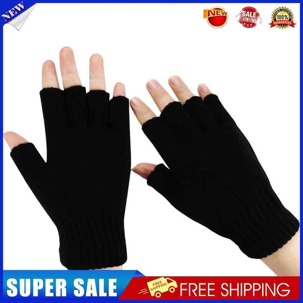 #A Women Men Electric Heating Gloves Rechargable Knitted Mittensm for Sports Ski