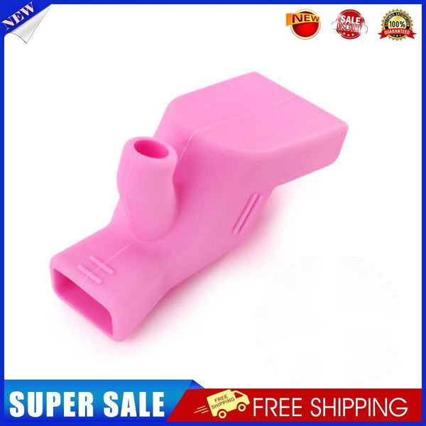Silicone Faucet Extender Gadget Children Washing Splash-Proof Device (Pink)