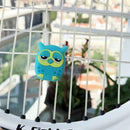 2pcs Cartoon Animal Silicone Racquet Tennis Racket Anti Shock Absorber (H) Newly
