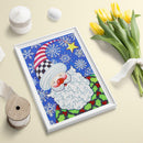 5D DIY Special Shaped Diamond Painting Santa Claus Embroidery Kits Home Wall Art