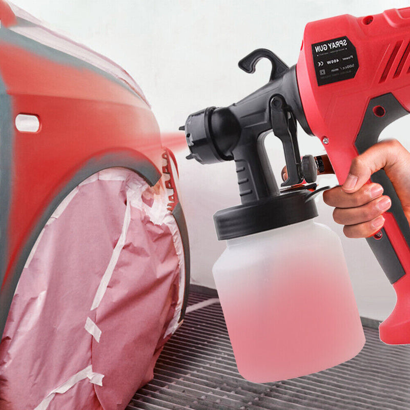 Portable 400W Electric High Power Home DIY Paint Spray Gun (US Plug)