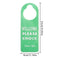 Do Not Disturb Signs Door Knobs Hanger Pendant Cleaning Label Door Hanger Tags