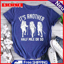 Forest Landscape Hiking T-Shirt-604391 S / Retro Blue