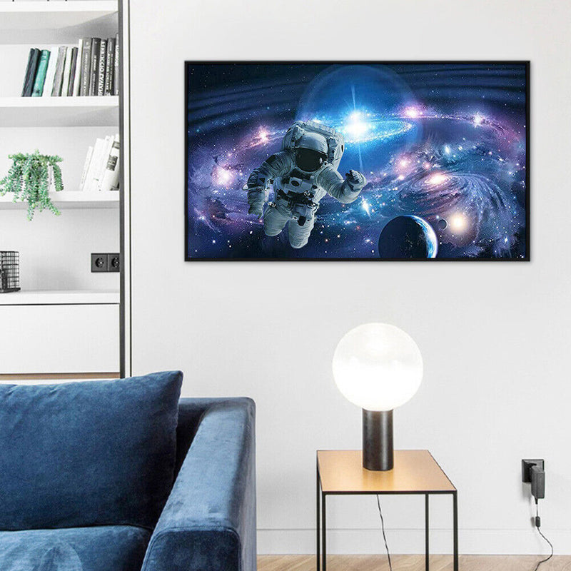 5D Diamond Painting Kit DIY Cosmic Planet Full Round Drill Mosaic Picture Wall