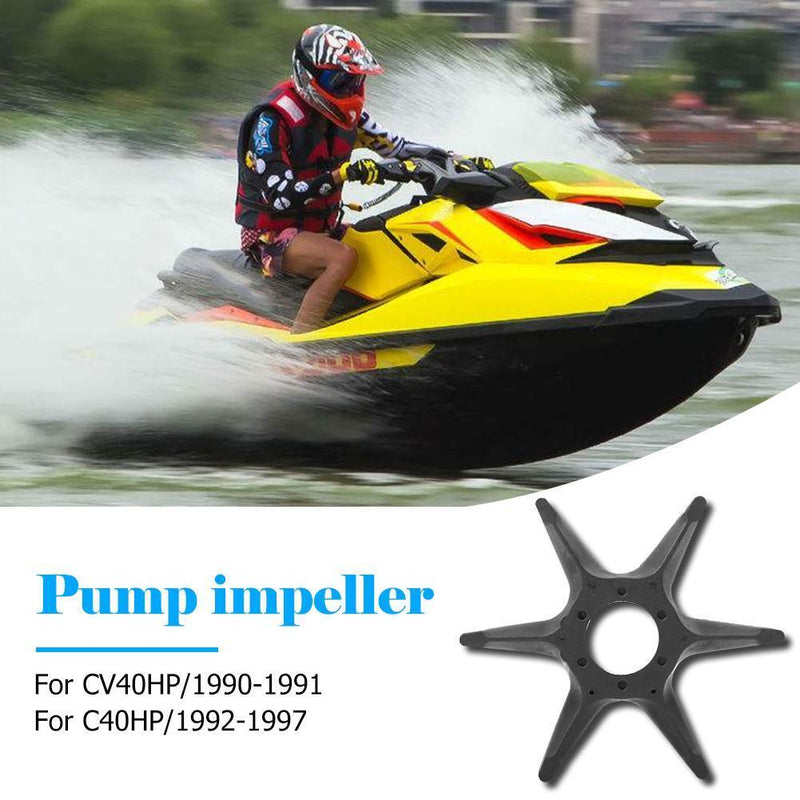 Water Pump Impeller 6F5-44352-00 6 Blades for Yamaha 40HP Outboard Motor Newly
