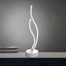 LED Table Lamp Modern Decorative Curved Bedside Light for Home Bedroom Part