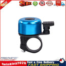 Bike Aluminum Alloy Mini Horn Bicycle Handlebar Alarm Ring Bell (Blue) Newly