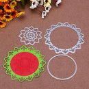 6pcs DIY Hollow Flower Cutting Dies Stencils Scrapbook Embossing Craft Gift-1900