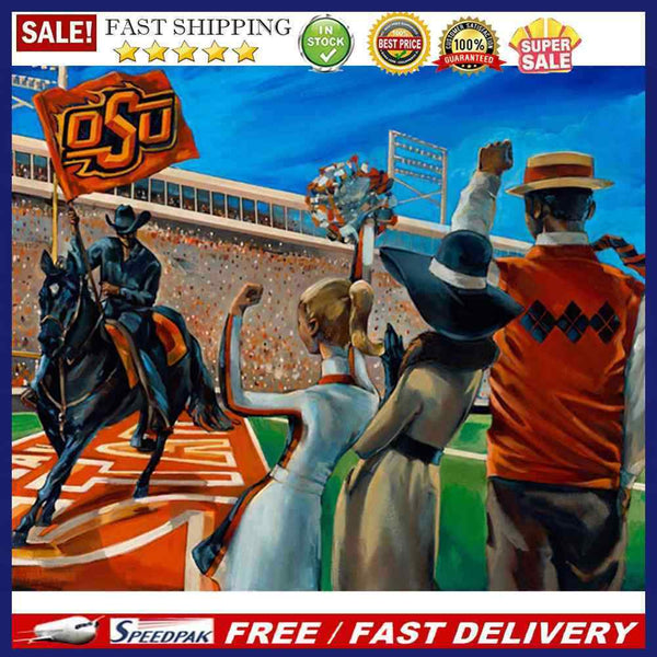Outdoor People Exercising Paint By Number Frameless Hand Painted Oil Picture DIY