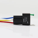 Car Fuse Relay 12V 5-Pin 30A SPST Automotive Electrical Relays with 14AWG Wires