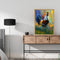 Rooster Oil Paint By Numbers Kits Canvas Drawing DIY Animal Picture Home Decor