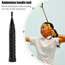 Badminton Racket Grip Strap Anti Slip Sweat Absorbtion Handle Cover (Black)