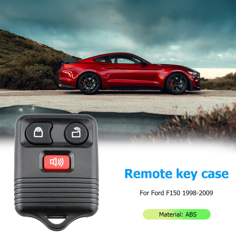 For Ford Ranger Escape F150 F250 F350 3 Buttons Car Key Fob Replacement Case