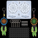 Dream Catcher Epoxy Mold DIY Crafts Casting Tools Jewelry Pendant Silicone Mould