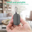 Silicone Protective Cover with Carabiner for QCY T2C Wireless Bluetooth Heads