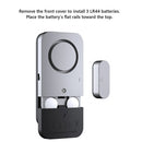 Door Open/Closed Detectors Magnetic Doorbell 120dB Door Window Alarm (2pcs)