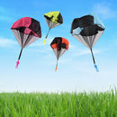 Hand Throwing Play Soldier Parachute Toys for Kids Outdoor Fun Sports Random