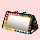 Tummy Time Floor Mirror Visually Inspire 0-3 Years Old Baby Mirror Newborn