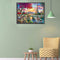 Riverside Tower Oil Paint By Numbers Kit DIY Handpainted on Canvas Wall Art