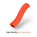 BIKEIN Bicycle Gear Grip Handle Sponge Handlebar Cycling Accessory(Orange)