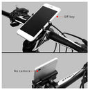 OUO Q-88 Bicycle Scooter Aluminum Alloy Mobile Phone Holder MTB Bike Phone Stand