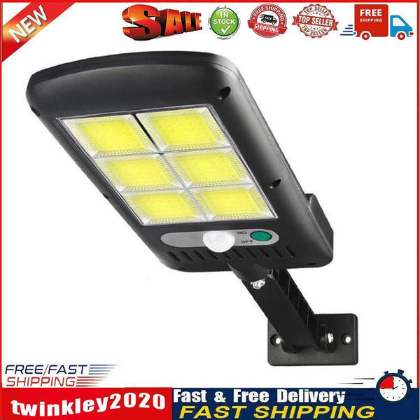 Outdoor Solar Sensor Wall Light Waterproof Garden Street Lamp (B 150 COB) Newly