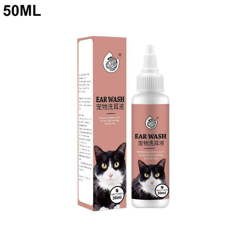 Dog and Cat Pet Ear Cleaner Drops,Itching,Mites,Wax,Odour UK L6D8