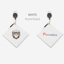 Golf Ball Cleaning Towel Sports Golf Club Head Wiping Cloth Cleaner (White)