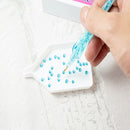 5D DIY Diamond Painting Pen Point Drill Pen Rhinestone Tool(Blue + Clay) Newly