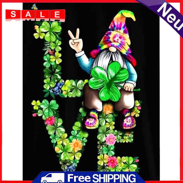 40x50cm DIY Gnome Oil Paint By Numbers Wall Home Living Room Bedroom Decoration